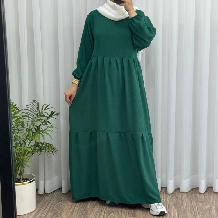 پیراهن ساحلی زنانه دریا مدل آیدا جنس ابروباد فری سایز مناسب تا سایز 48 قد 135 چروک نمیشود سایه نمیندازد