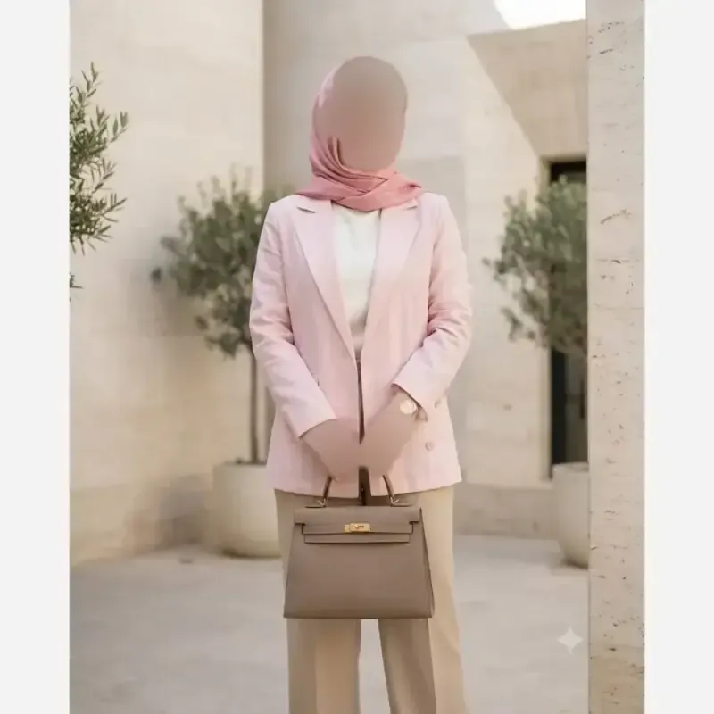 کت زنانه مدل الی جنس لینن درجه یک