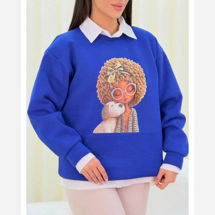 دورس عروسکی ترند داخل کرکی فری سایز مزونی