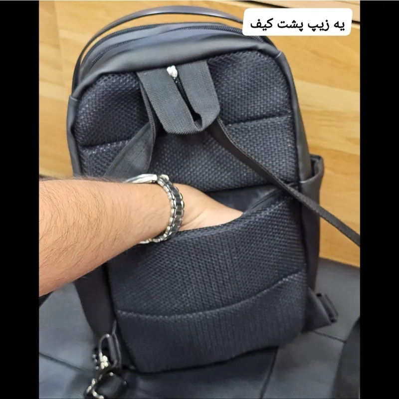 مینی کوله پشتی و بادی بگ هاردکیس بنج ضد آب پارچه اسکین زنانه و مردانه