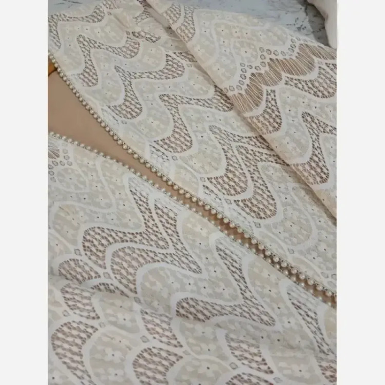 کت و شلوار مجلسی زنانه جنس گیپور دانتل و شلوار مازراتی رنگبندی سایزبندی